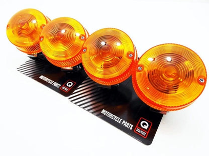 Kawasaki KZ440 80-81  Left Right Turn Signal Indicator Blinker Ass Set