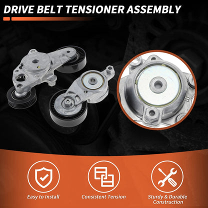 Drive Belt Tensioner for Toyota Camry Base Sedan (2007-2011)