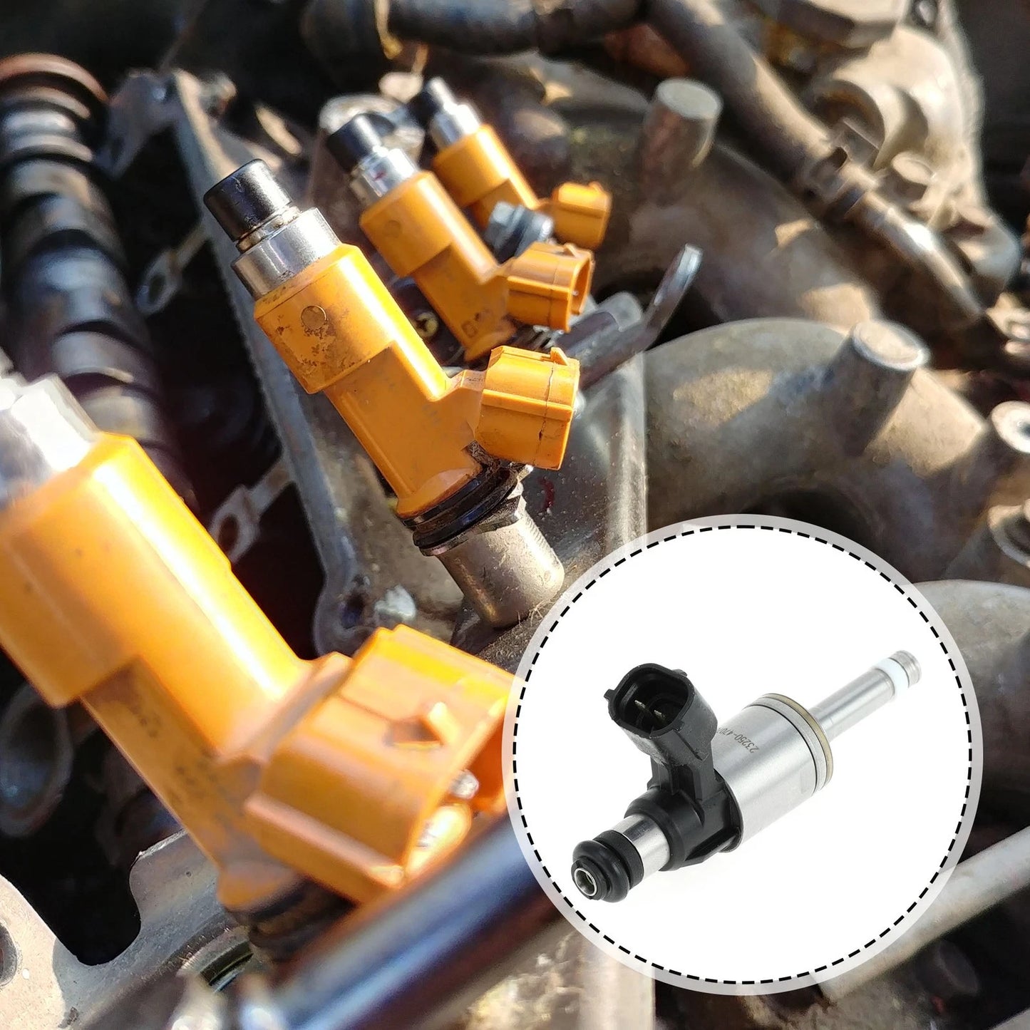 Fuel Injector 1pc for Toyota CH-R Corolla 1.2 8NR-FTS (2016–2023)