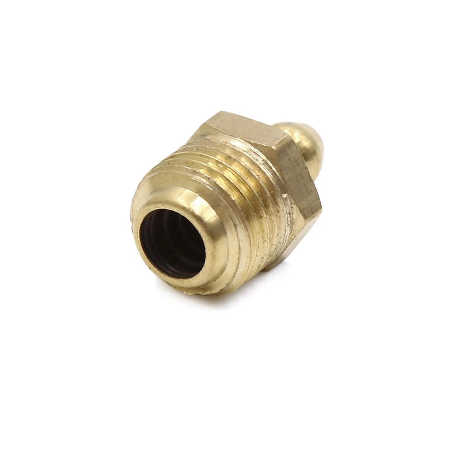 Grease Nipple Fitting / 3pcs 1/4" Thread Brass Straight for Motorcycle Car