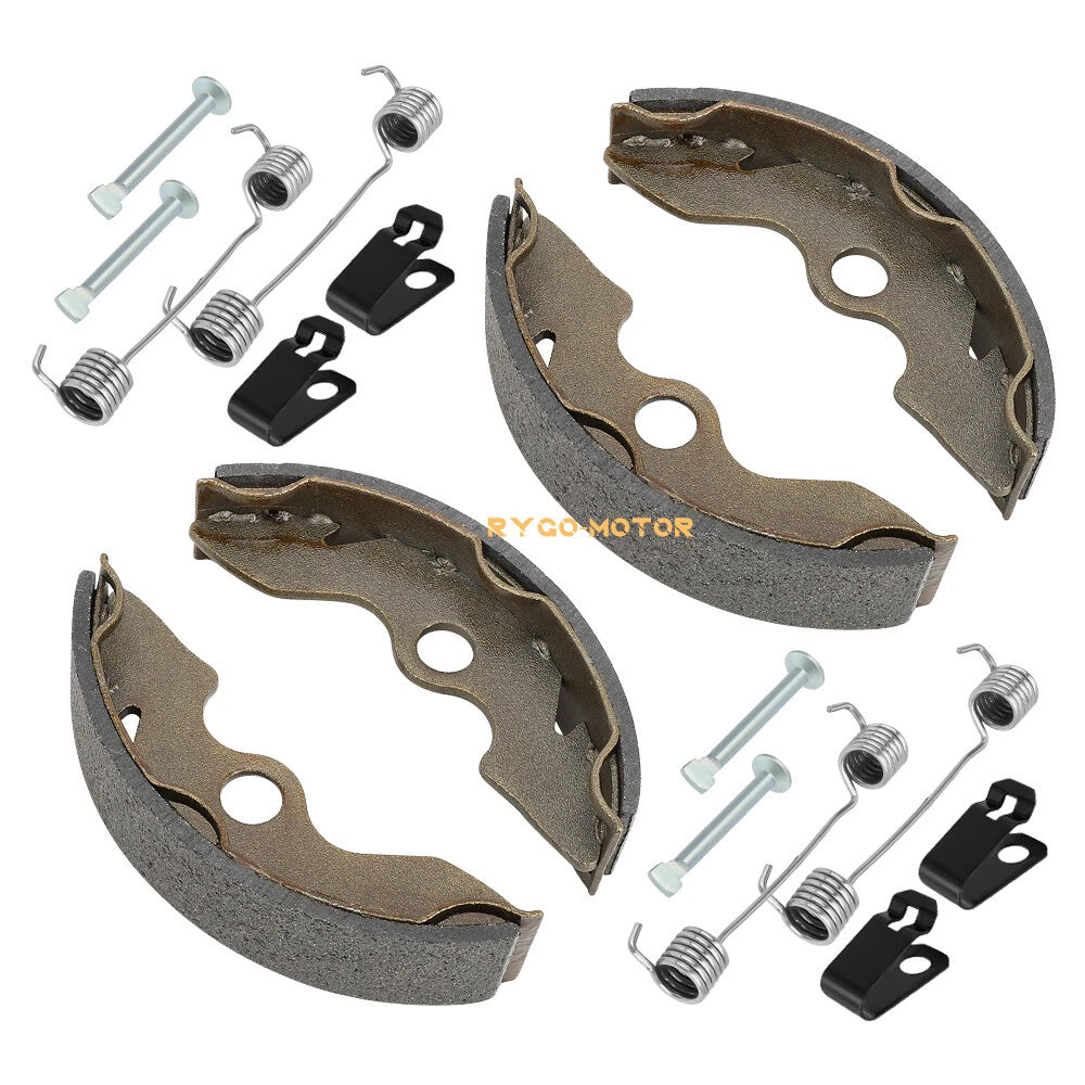 2 x Front Brake Shoes Springs W/Pins for Honda TRX200 TRX250 FourTrax Recon