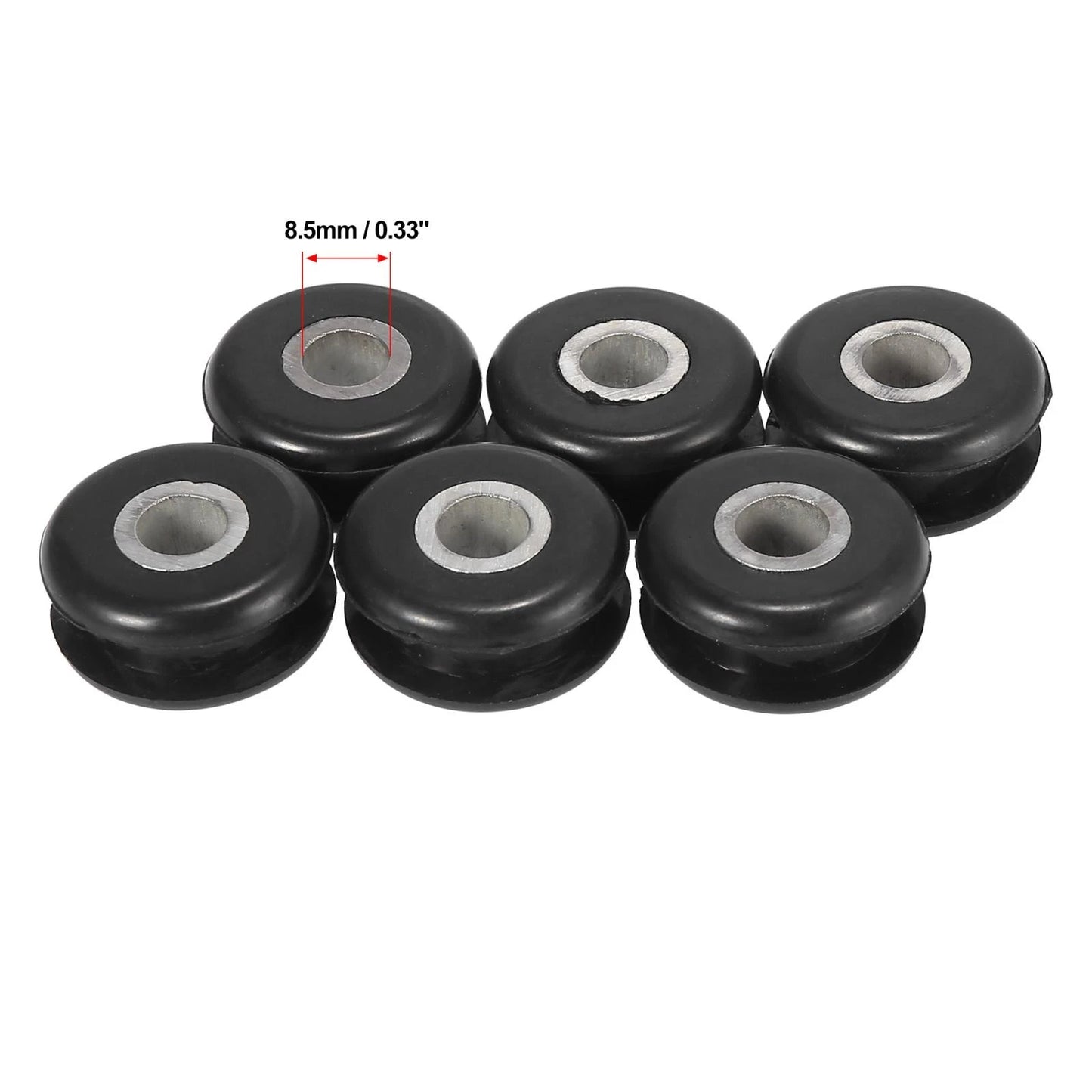 6pcs Motorcycle Flat Side Tank Mounts for Harley-Davidson Softail (1984–1984)