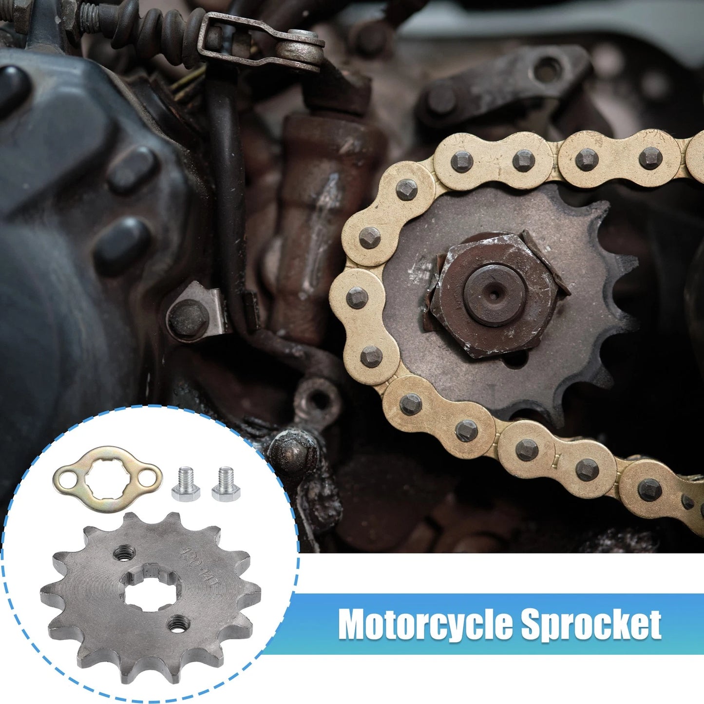 Sprocket / 14T 17mm ID / Front Engine Sprocket for Dirt Pit Bike ATV