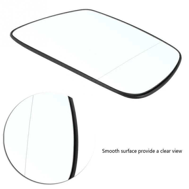 Heated Left Driver Door Wing Mirror Glass for Jeep Grand Cherokee (2005-2010)