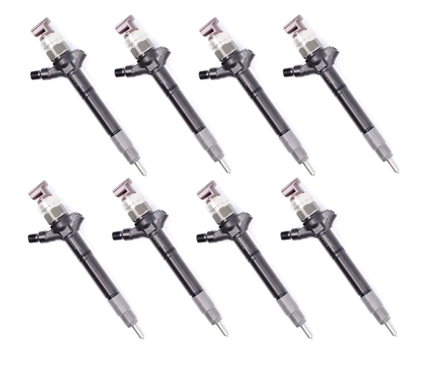 8 x Diesel Fuel Injectors for Toyota Land Cruiser V8 1VD-FTV (2007-2021)