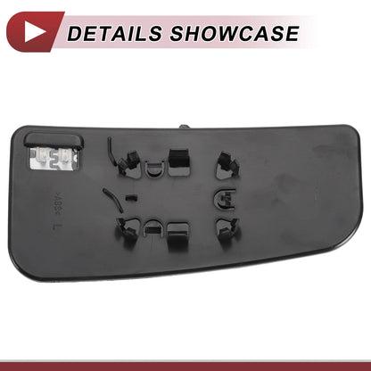 Heated Left Driver Side Tow Mirror Glass for Ford F150 (2004-2023)