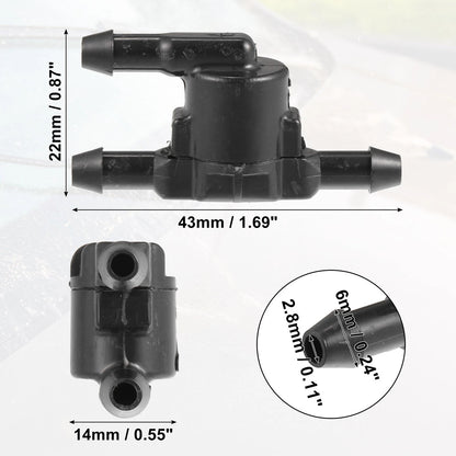 4pcs Windshield Wiper Washer Nozzles for Toyota Camry (2002-2006)