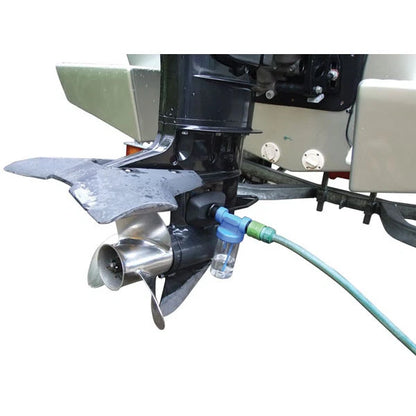 Outboard Flusher Injector Kit for Marine Brands with MACS SALT-X & Ultrafilm