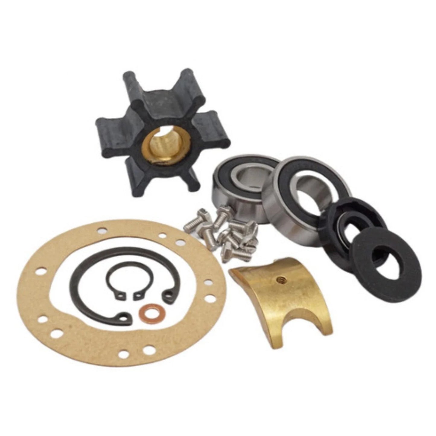 Sea Water Pump Rebuild Kit for Yanmar 3GM/3GMF/3GM30F with 70mm OD Gasket