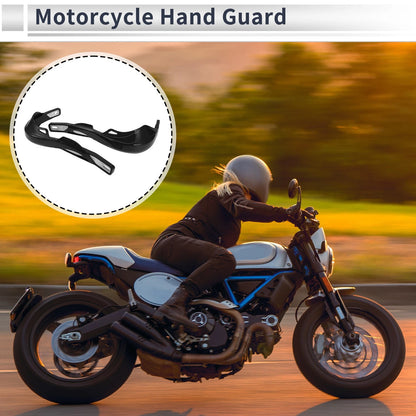Set 1 Universal Hand Guard Knuckle Guard Protector Black for Motorcycles