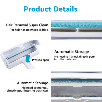 Pet Hair Remover Roller for Dog & Cat Fur - Reusable
