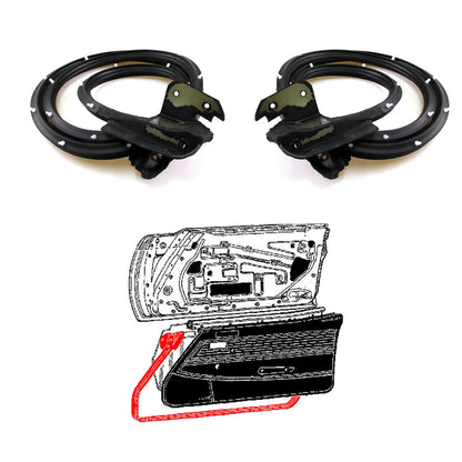 Lower Door Weatherstrip for Toyota Celica RA20 RA21 TA22 TA23 1970-1977