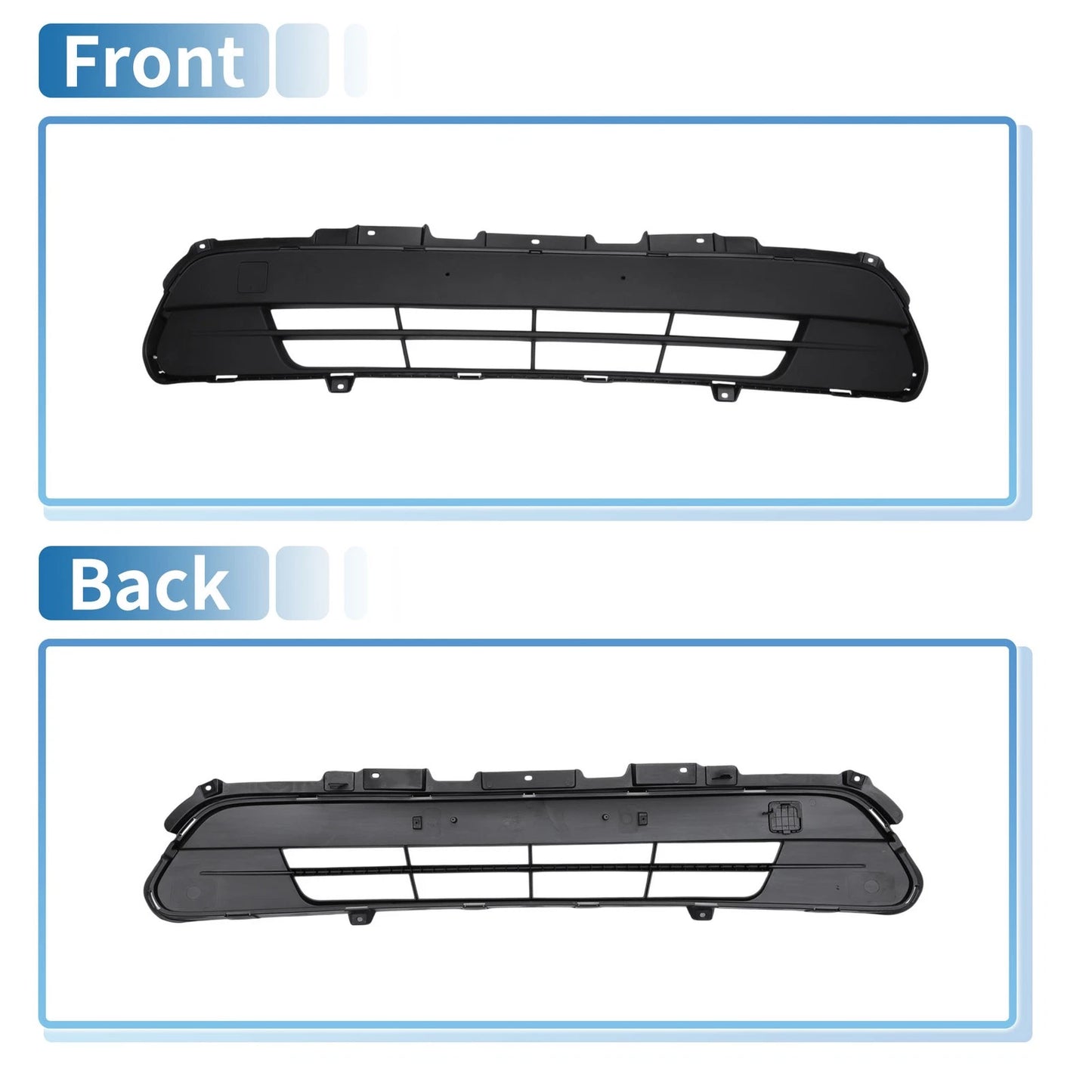 Lower Front Bumper Grille for Kia Sorento (2015-2017) 1 Pcs