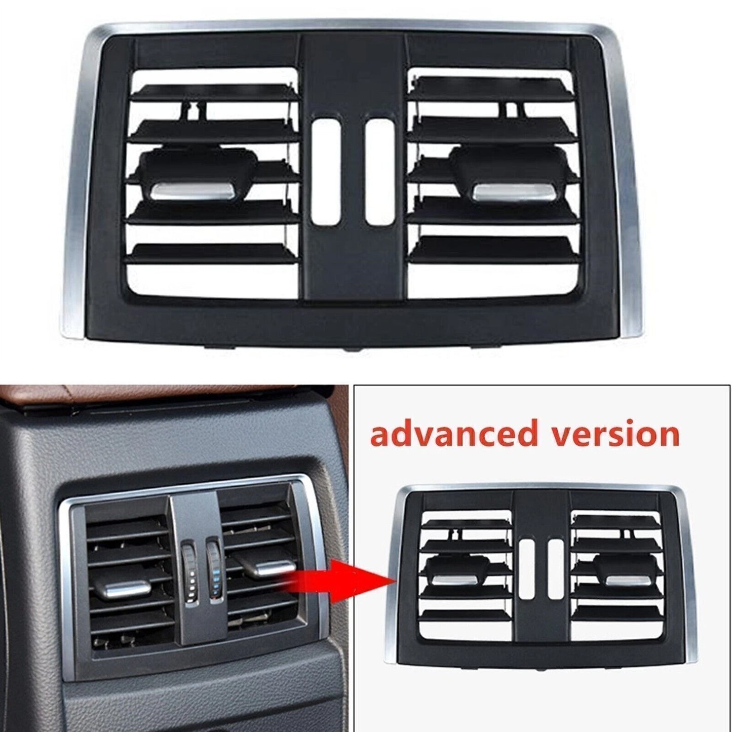 Rear Center A/C Air Outlet Vent for BMW 3 Series F30 F35 (2014-2020)