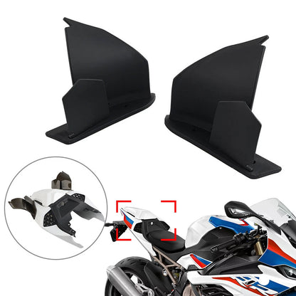 Black Fixed Wing Fairing Winglet Spoiler for BMW S1000RR (2019-2022)