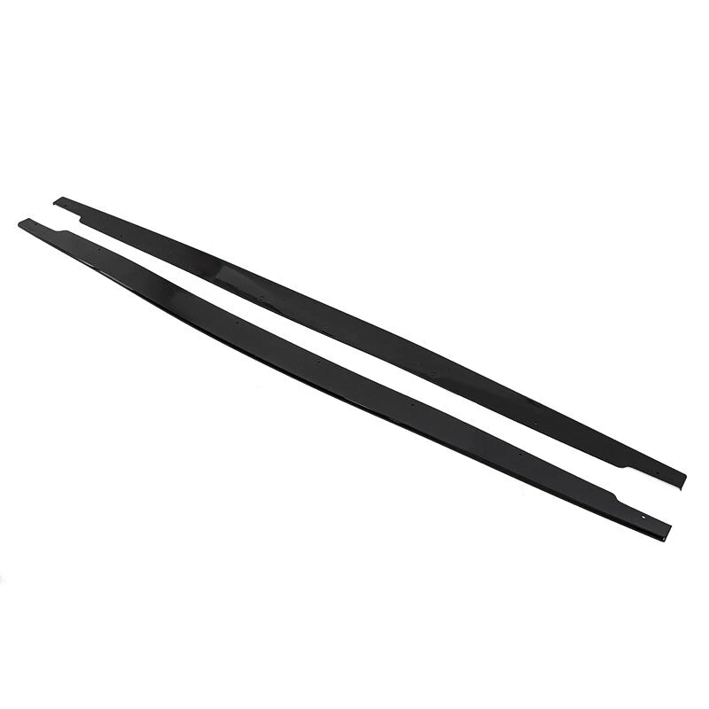 Gloss Black Side Skirts Splitter Extension for BMW 3 Series E90 E92 E93 (2005-2013)