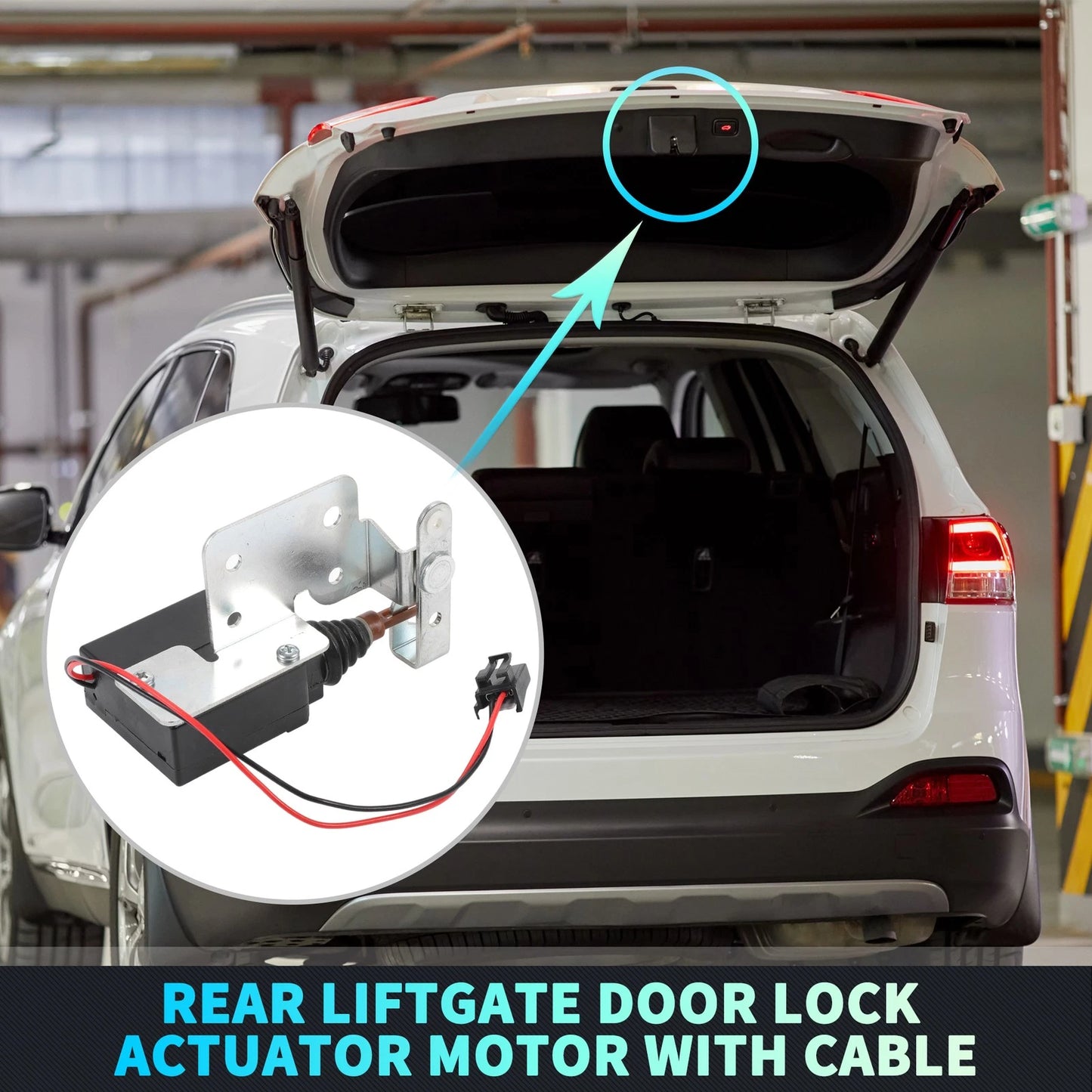 Rear Liftgate Lock Actuator Cable for Chevrolet Astro (1992-2005)