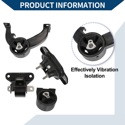 Trans Mount Set 2.4L for Dodge Avenger (2008 - 2014) 1 Set