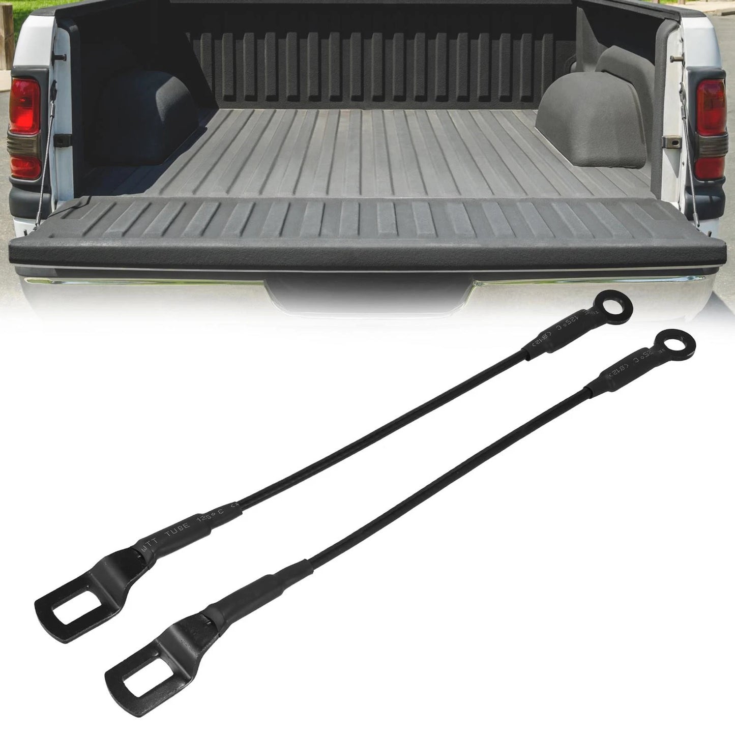 Rear Tailgate Cables for Toyota Tacoma (1995-2004) - 2 x Support Cables