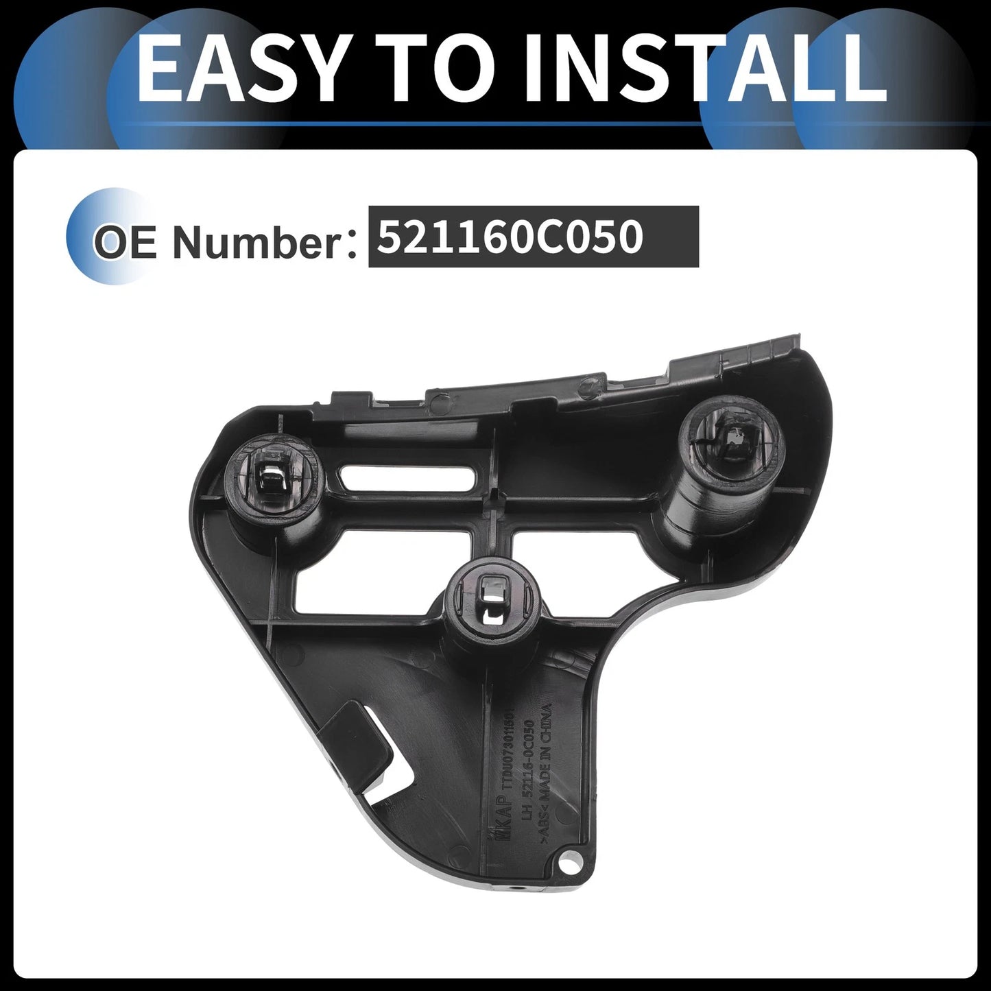 Left Front Bumper Support Bracket for Toyota Tundra (2007-2014)