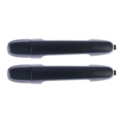 Outer Door Handle Set of 2 for Toyota Hilux (2005-2015) Primed Black