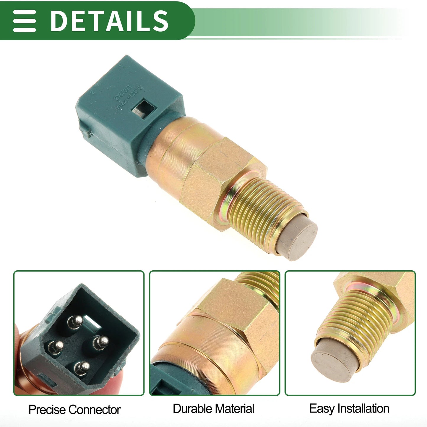 1 Pc Transmission Speed Sensor for Volvo Bus B6 B6BLE B6R B7