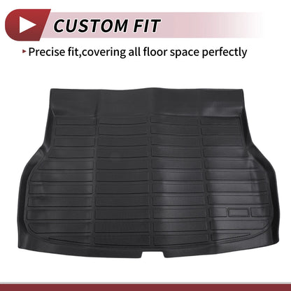 Cargo Liner Rear Trunk Mat Long Grid Pattern for Acura RDX (2013-2018) TPE