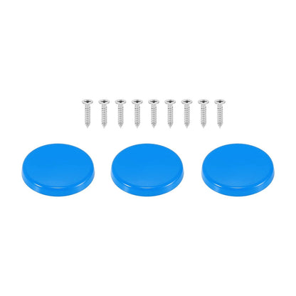 3 x Door Handle Trim & Button Covers for Jeep Wrangler 2007-2018 Blue