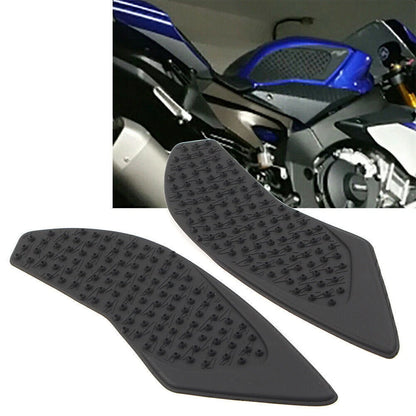 Tank Traction Side Pad Gas Fuel Knee Grip Decals for Yamaha YZF-R1 (2015-2016)