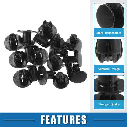 10 Pcs Push-Type Retainer Clips for Hyundai Accent (2000-2005)