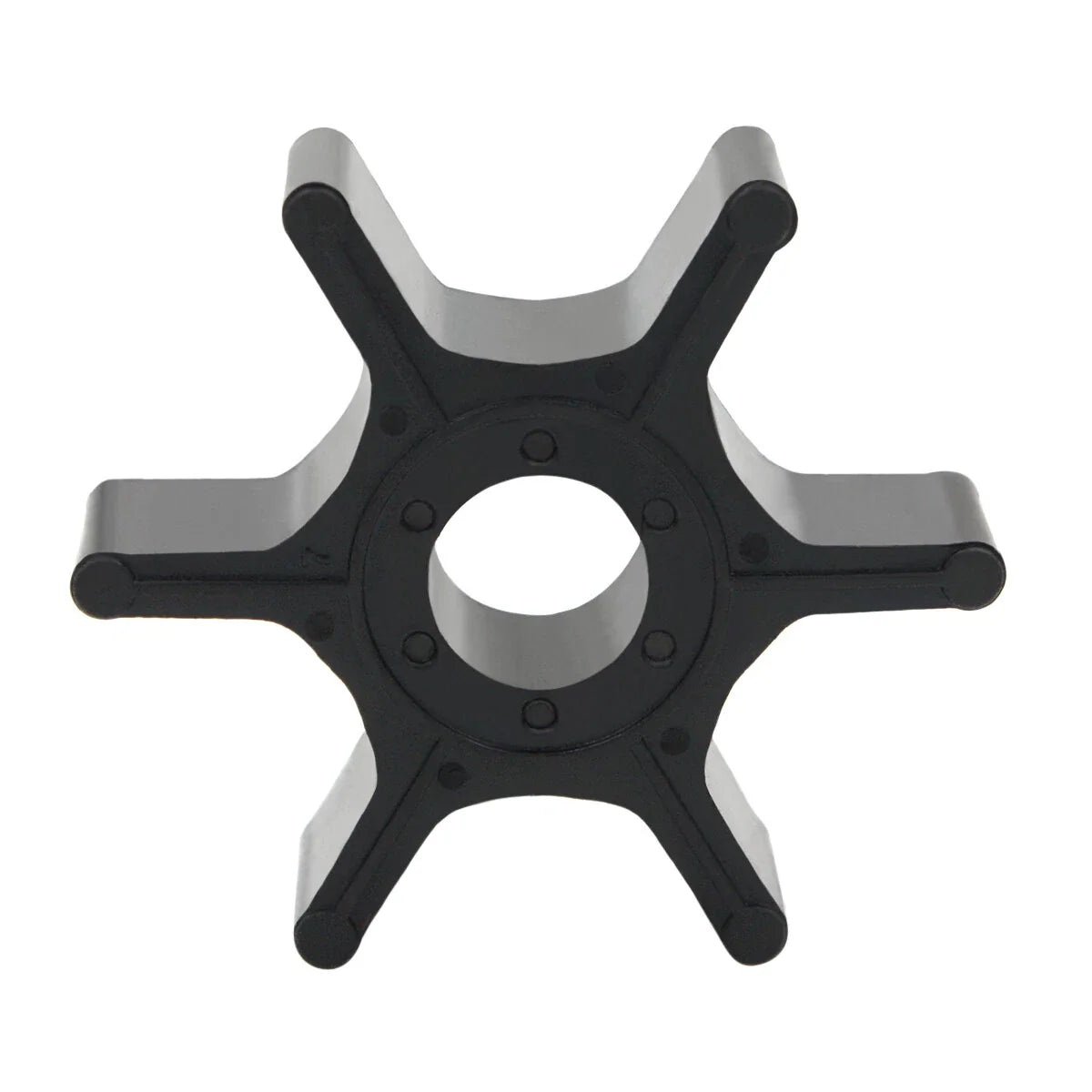 Water Pump Impeller with Key for Suzuki 2/4-Stroke 2-8HP Models