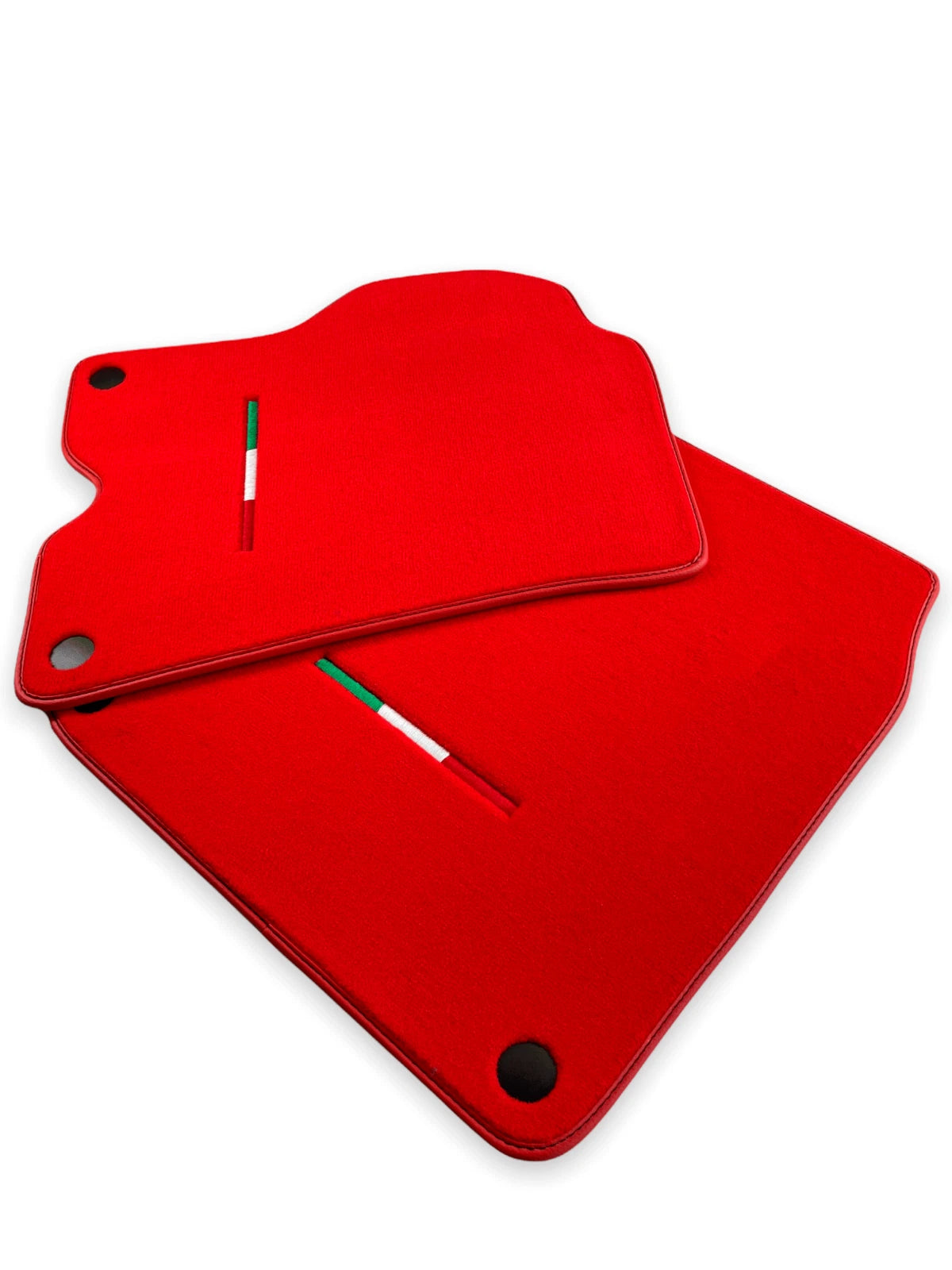 Red Floor Mats for Ferrari California Convertible 2008-2014 Italy Logo