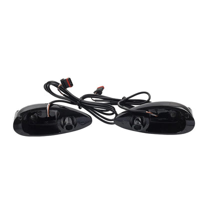 Front Turn Signal Light Black for Harley Road Glide FLTRX FLTRU FLTRK (2015-2024)