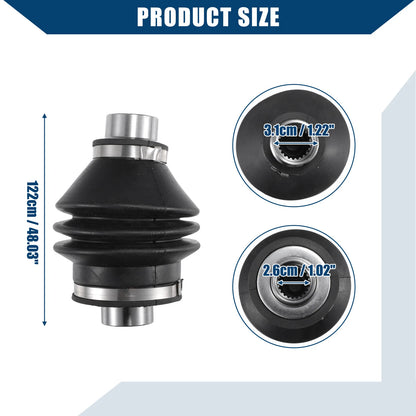 Transmission Shaft for Honda TRX500 2015-2022 Metal Black