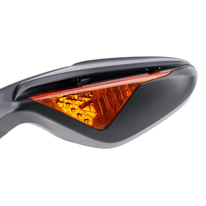 Black Mirrors Pair with Indicators for MV Agusta F3 675 / F3 800 (2012-2018)