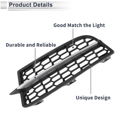 Left Front Fog Light Grill for BMW F20 F21 (2011-2015)