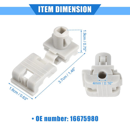 15pcs Tailgate Door Lock Rod Latch Clips for Chevrolet Astro (1994-2005)