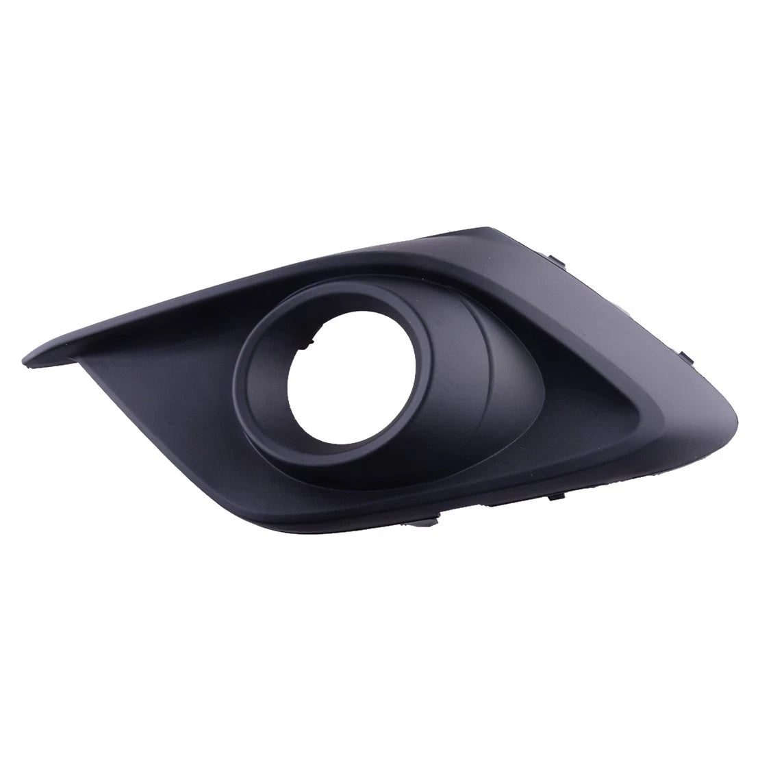 Black Left Front Bumper Fog Light Cover for Mazda 3 (2014-2016)