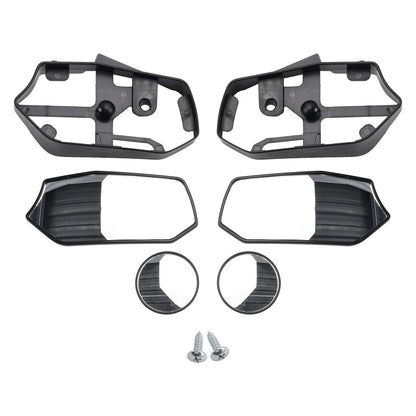Mirrors Pair Handlebar End Black for Yamaha X-Max (2023-2024)