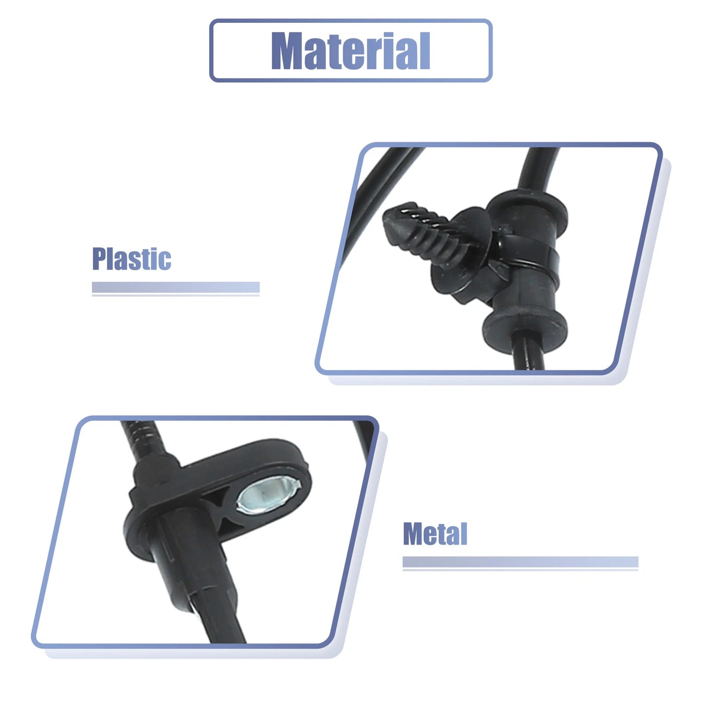 Rear Left Right ABS Sensors for Ford Edge (2011-2014) - 2 x Sensors