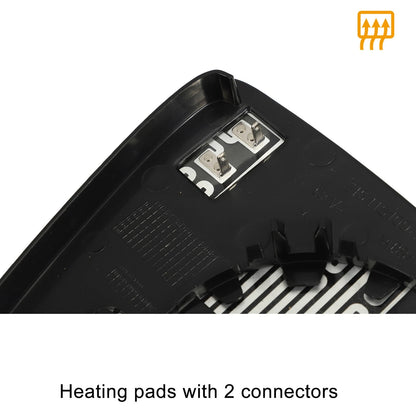 Heated Left Rearview Side Mirror Glass for Jeep Cherokee (2014-2019)