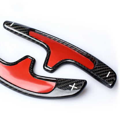 2 x Carbon Fiber Shift Paddle Extensions for Porsche 981 991 (2012-2019)