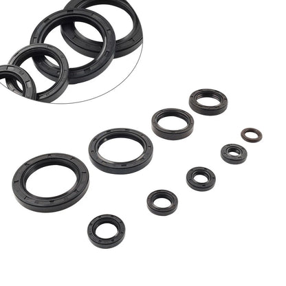 Complete Engine Oil Seal Kit 9pcs for Honda CRF250R (2010-2017)