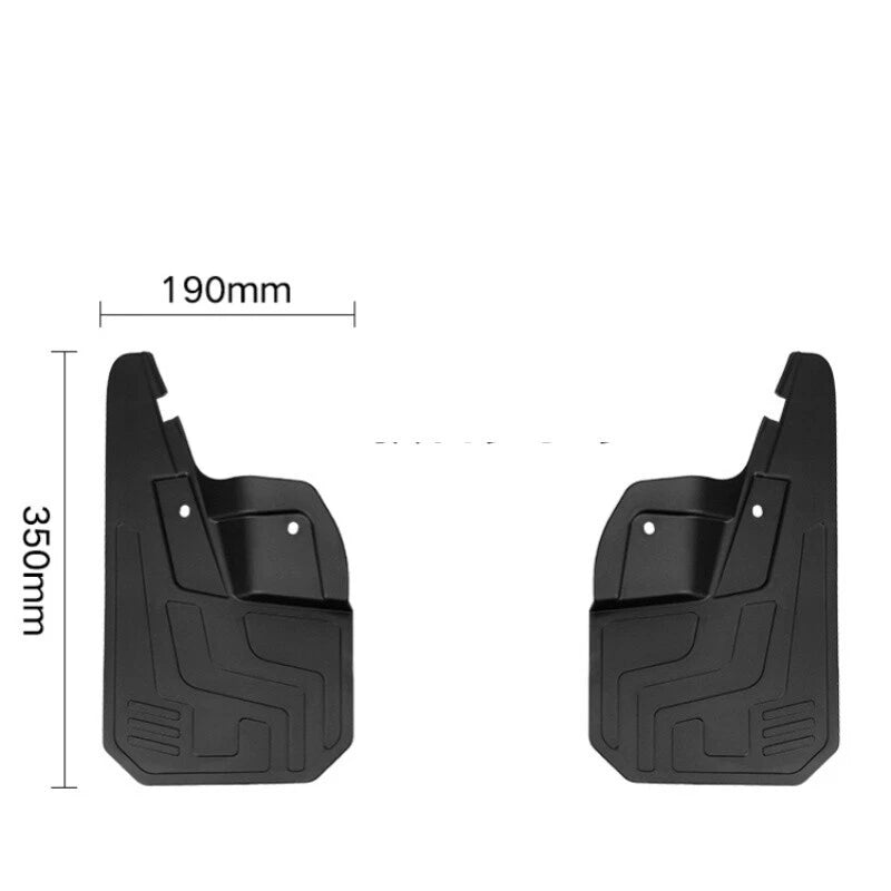 4 x Splash Guards Mud Flaps Fender for Chevrolet Colorado (2023–2025)