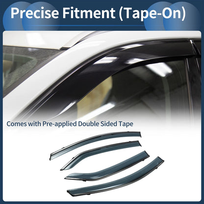 Window Deflectors  Side Vent Visors for Toyota Corolla (2014-2018)