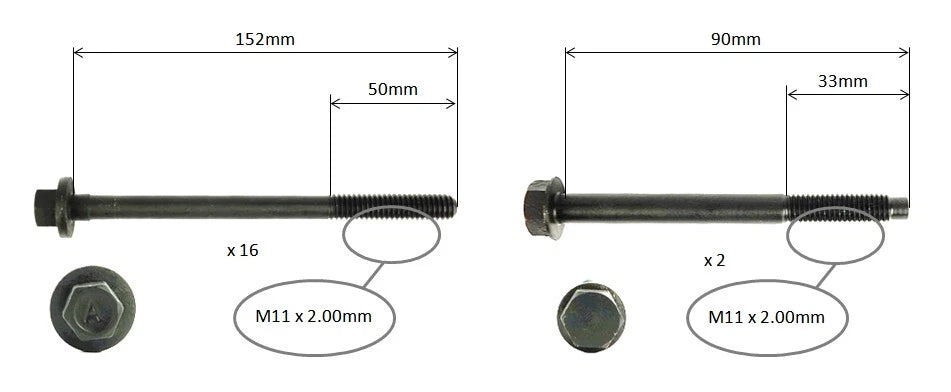 CYLINDER HEAD BOLT SET FOR HOLDEN COMMODORE VE VF 3.0L LF1 LFW SIDI