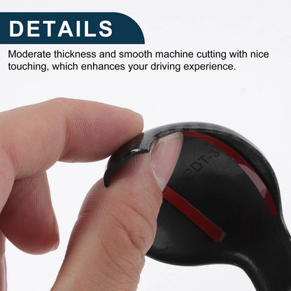 Carbon Fiber Black Gear Shift Knob Cover for Ford Mustang (2015-2023)