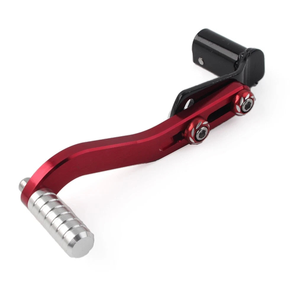 CNC Gear Shift Lever Pedal for Universal Car - Red Aluminum