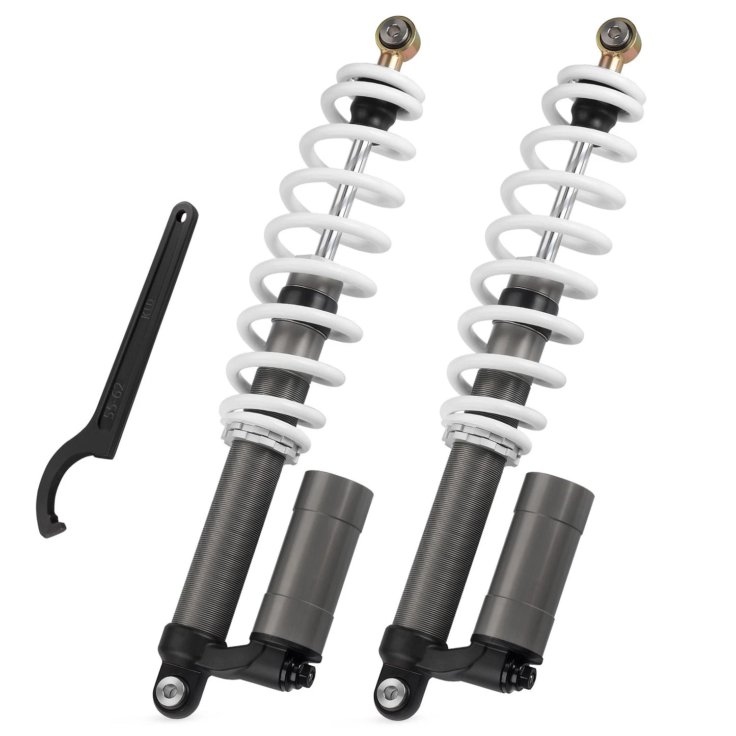 2 x Air Rear Shocks w/ Adjustable Tool for Polaris RZR 800 S (2009–2014)