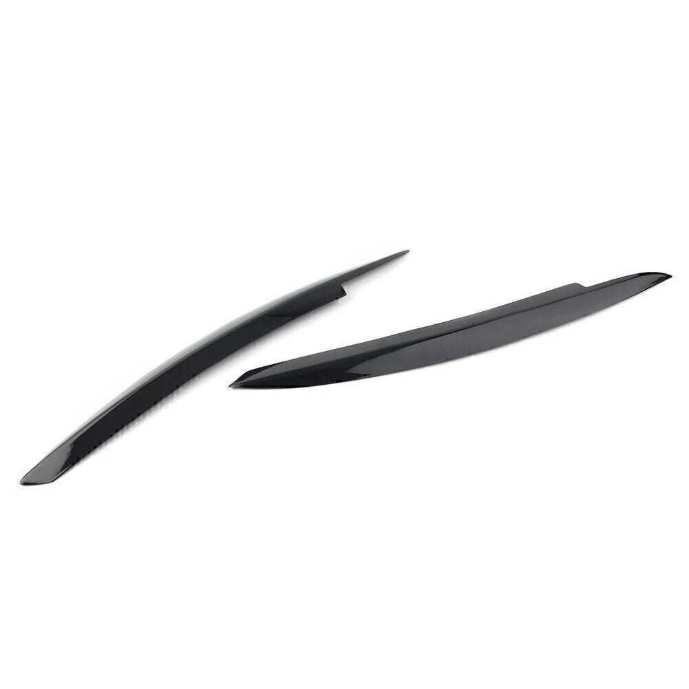 Black Headlight Eyelid Covers for VW Golf VI MK6 2008-2013 (2008-2013)